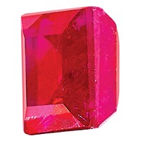 2.25mm Square Step-cut Ruby AA Quality view 5