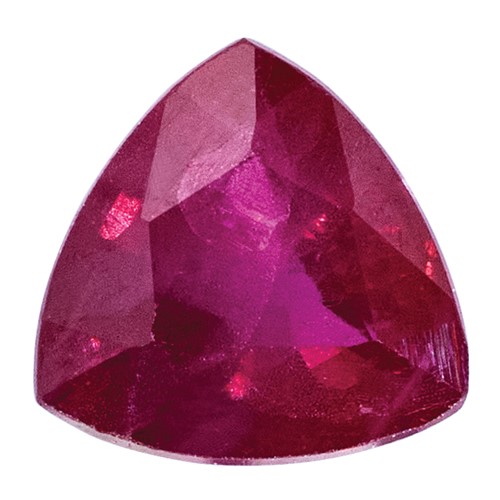 4mm Trillion Ruby a Quality
