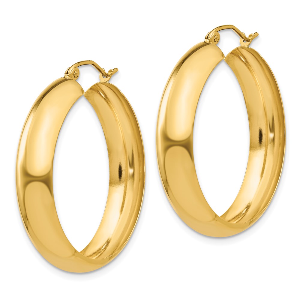 14K Hoop Earrings (S1168)