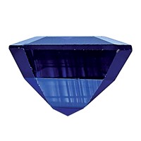 6x 4mm Emerald Cut Blue Sapphire a Quality view 2