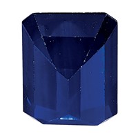 6x 4mm Emerald Cut Blue Sapphire a Quality view 4