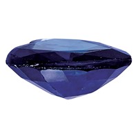 3mm Heart Blue Sapphire a Quality view 5