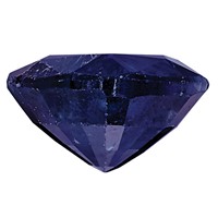 4mm Heart Blue Sapphire C Quality view 2
