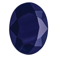 5x3mm Oval Blue Sapphire C Quality view 1