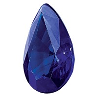 9x 7mm Pear Blue Sapphire AA Quality view 5