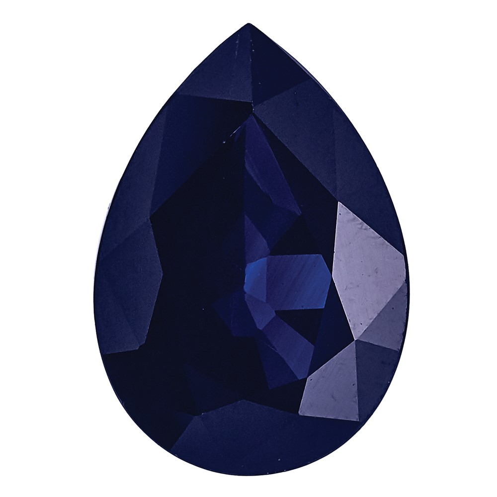 5x3mm Pear Blue Sapphire C Quality