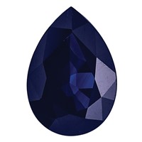 5x3mm Pear Blue Sapphire C Quality view 1