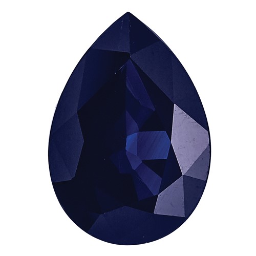 6x 4mm Pear Blue Sapphire C Quality