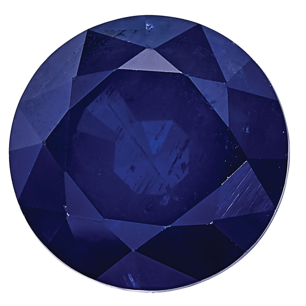 4.5mm Round Blue Sapphire a Quality