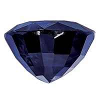 2.75mm Round Blue Sapphire C Quality view 2