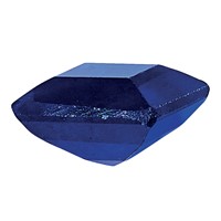 3mm Square Step-cut Blue Sapphire a Quality view 4