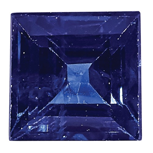 4mm Square Step-cut Blue Sapphire AA Quality