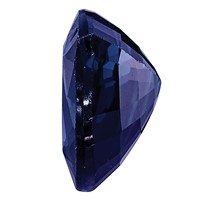 7mm Trillion Blue Sapphire a Quality view 3