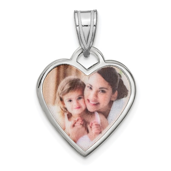 Heart Picture Jewelry Charm                                             