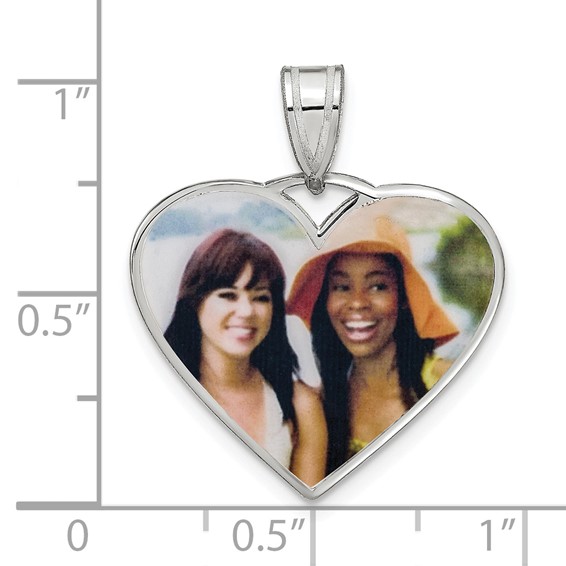 Heart Picture Jewelry Pendant                                     