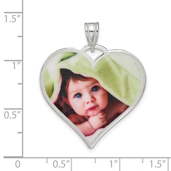 Heart Picture Jewelry Pendant                                     