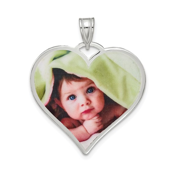 Heart Picture Jewelry Pendant                                     