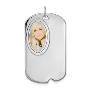 Dog Tag Picture Jewelry     