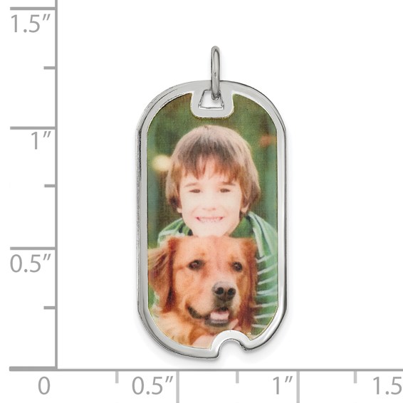Dog Tag Picture Jewelry