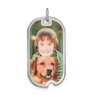 Dog Tag Picture Jewelry