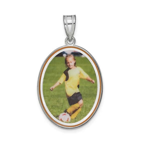 Picture Jewelry Oval Charm                                        