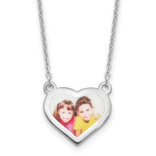Picture Jewelry Heart Necklace