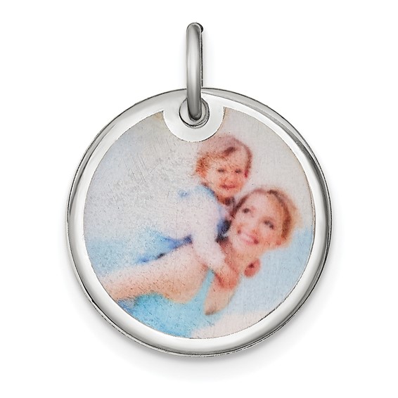 Picture Jewelry Disc Charm                                        