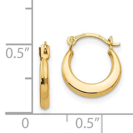 Madi K® Gold Hoop Earring