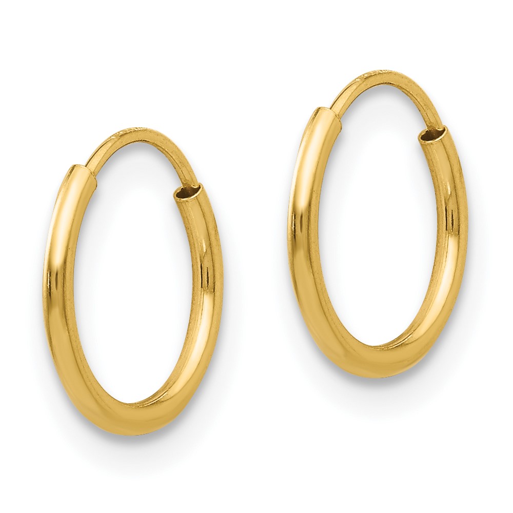 14k Madi K Endless Hoop Earrings (SE1724)
