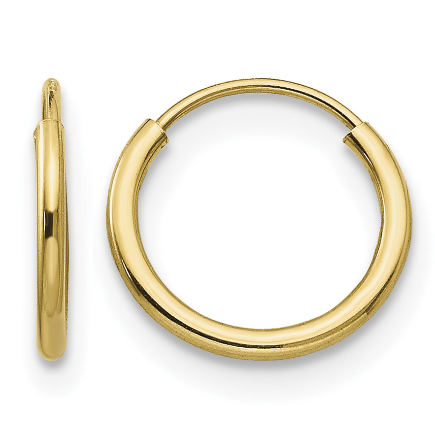 14k Madi K Endless Hoop Earrings (SE1724)