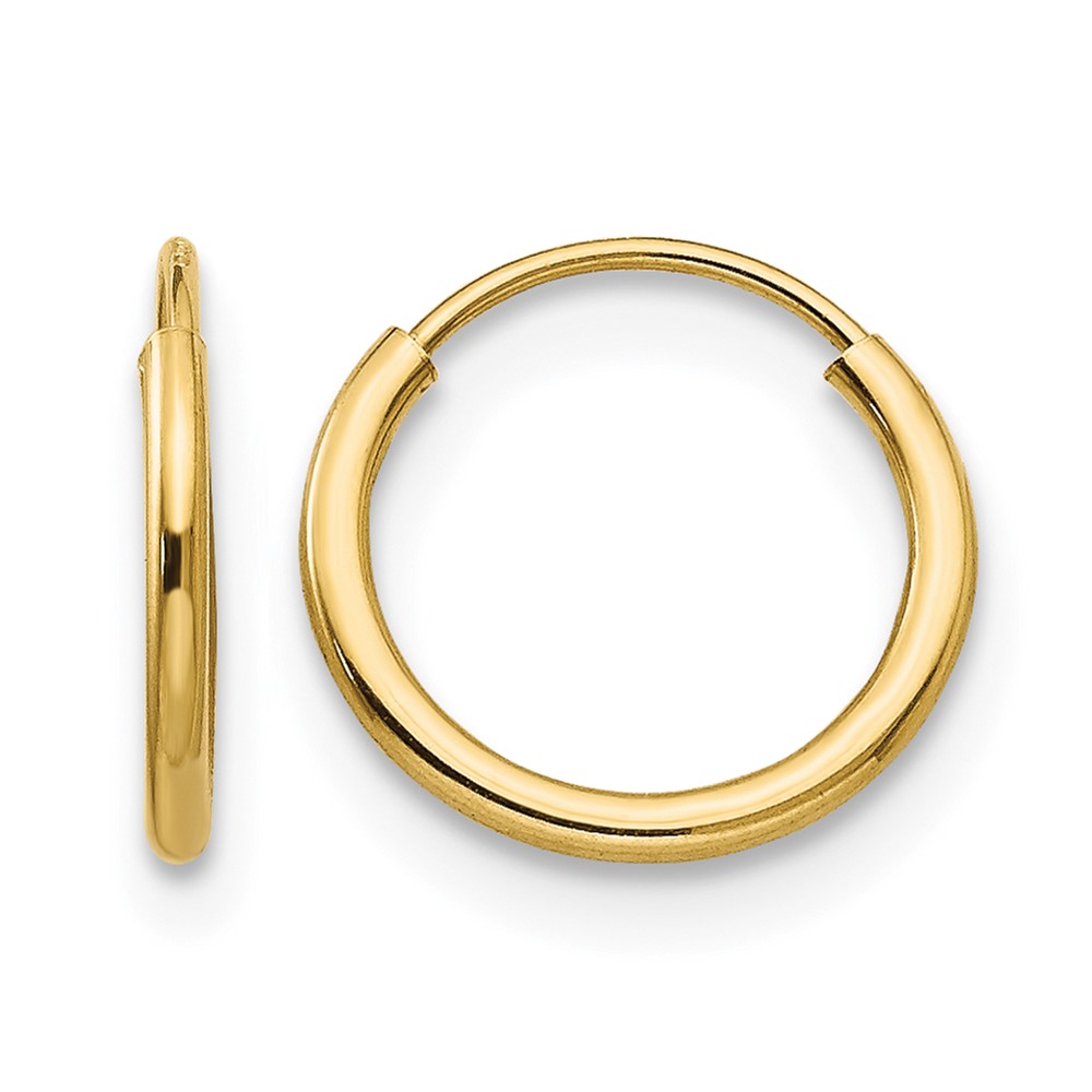 14k Madi K Endless Hoop Earrings (SE1724)