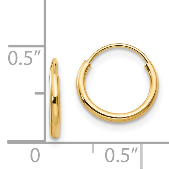 Madi K® Endless Hoop Earrings