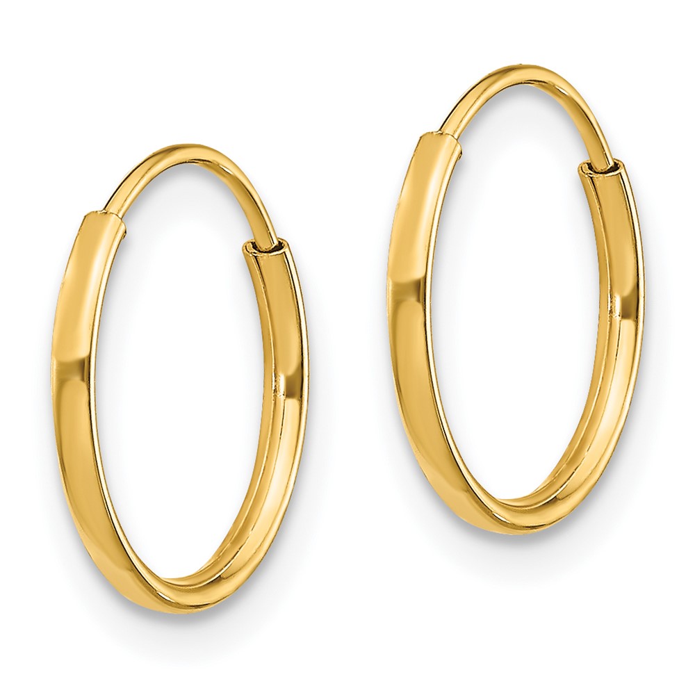 14k Madi K Endless Hoop Earrings (SE184)