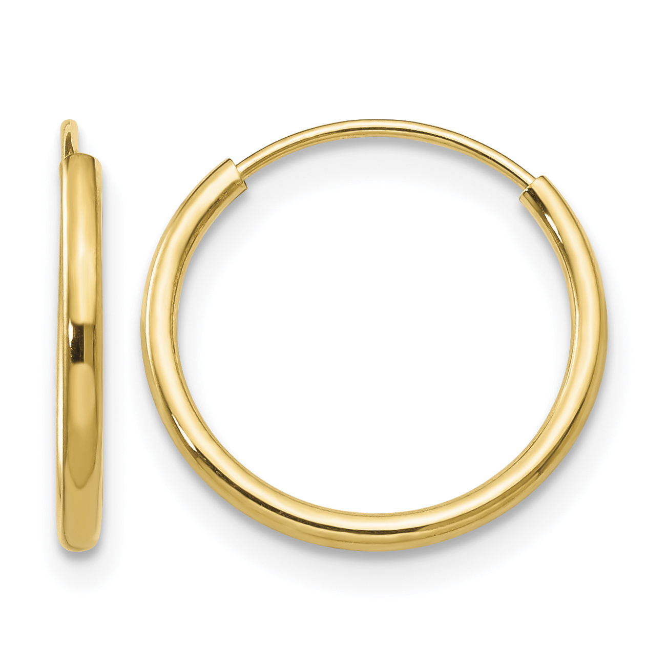 14k Madi K Endless Hoop Earrings (SE185)