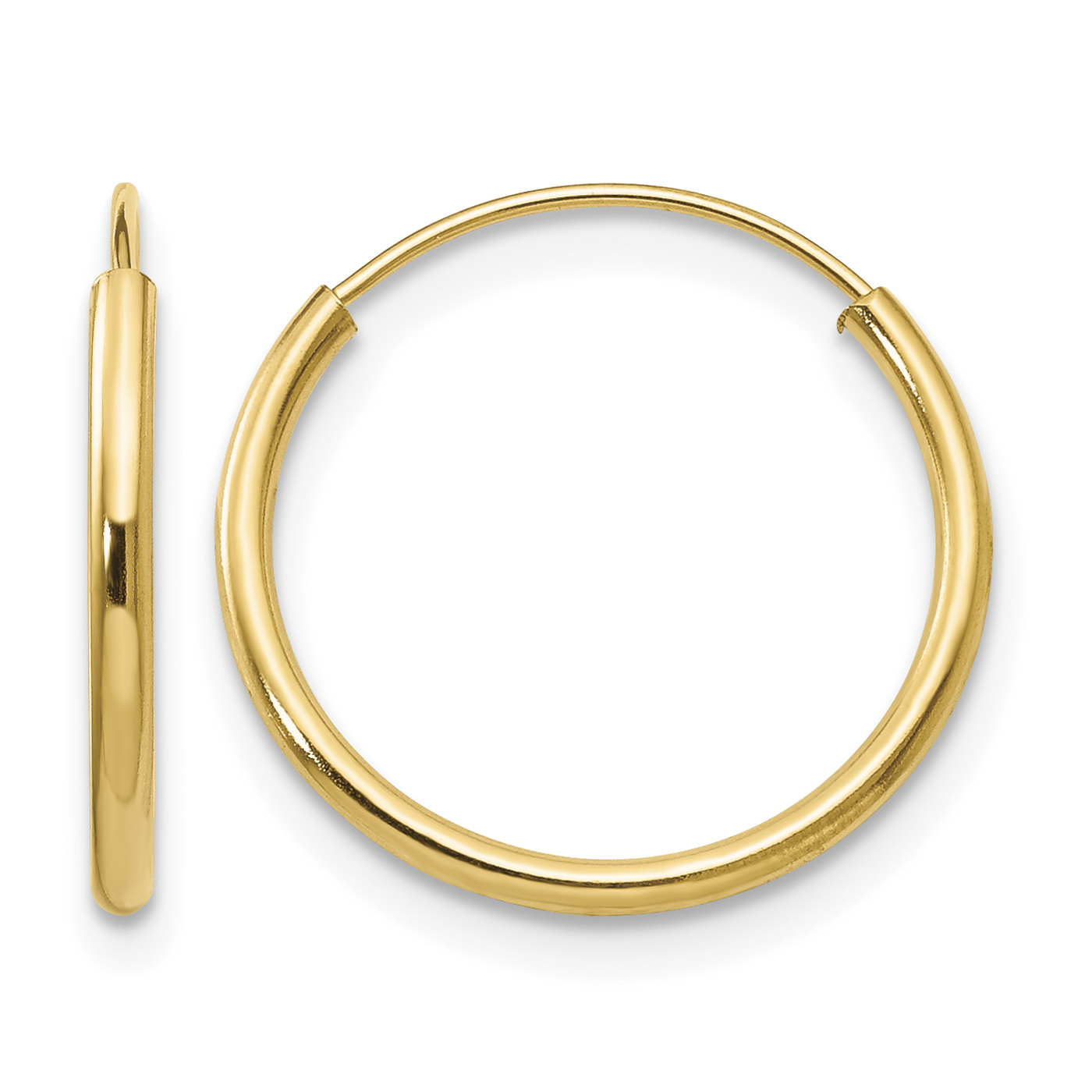 14k Madi K Endless Hoop Earrings (SE186)