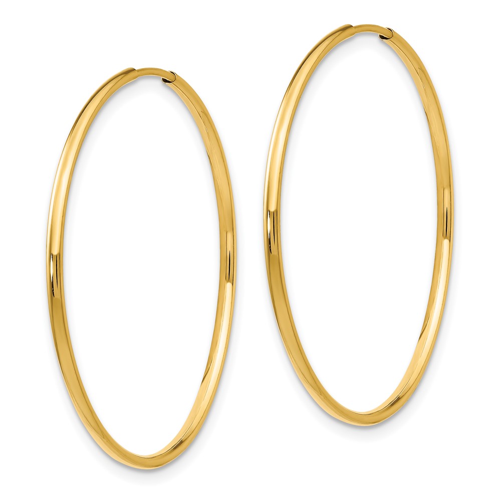 14k Madi K Endless Hoop Earrings (SE188)