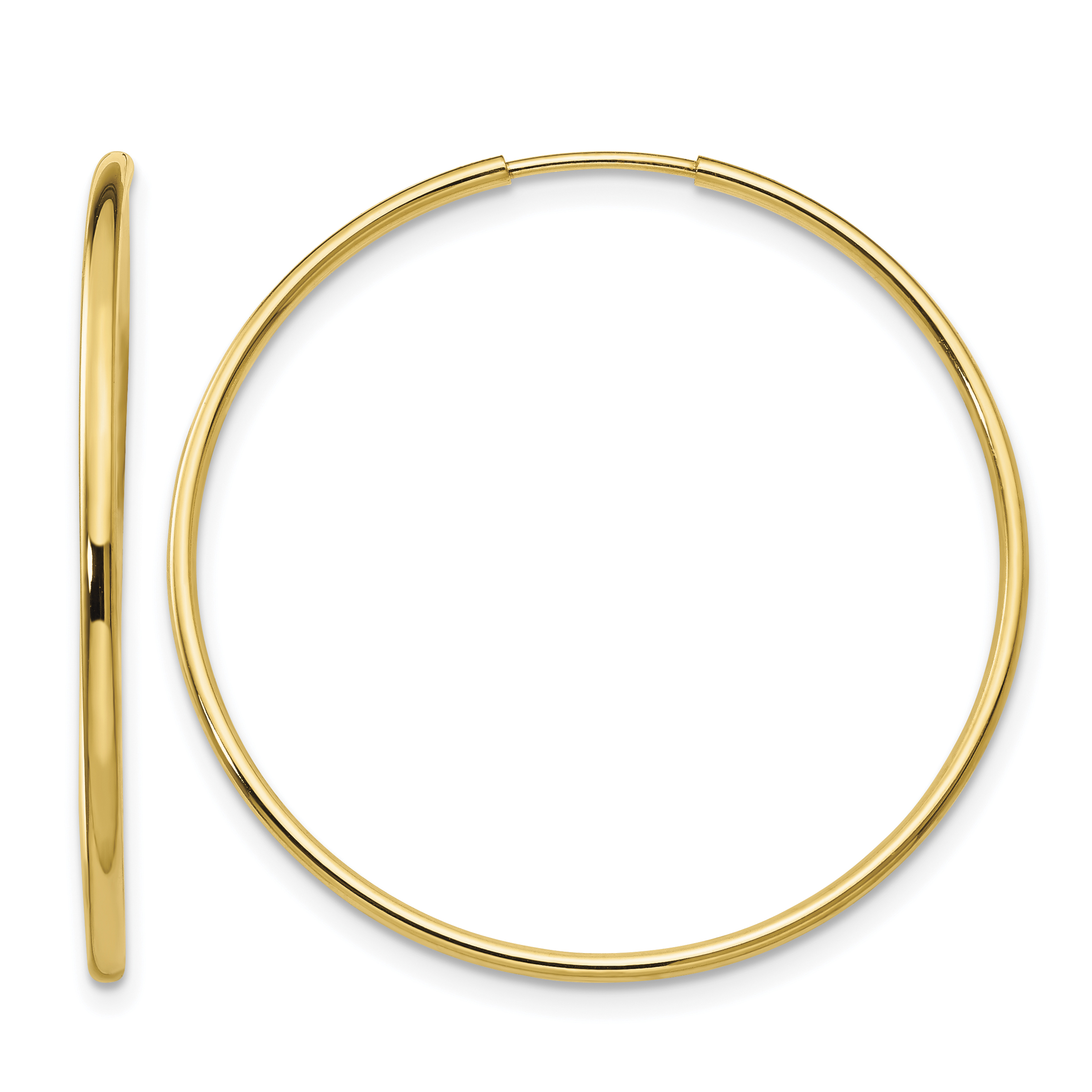 14k Madi K Endless Hoop Earrings (SE188)