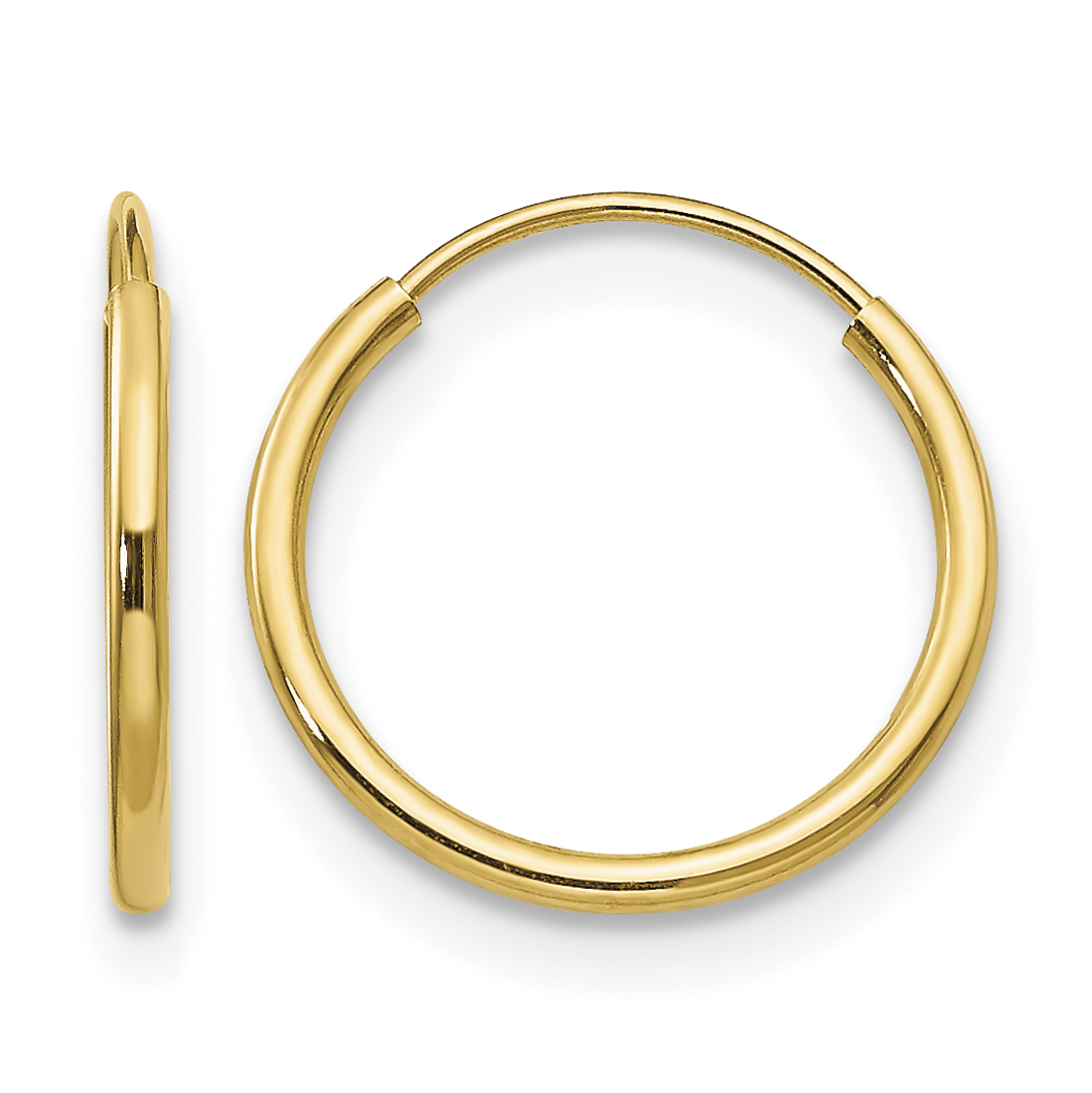 14k Madi K Endless Hoop Earrings (SE194)
