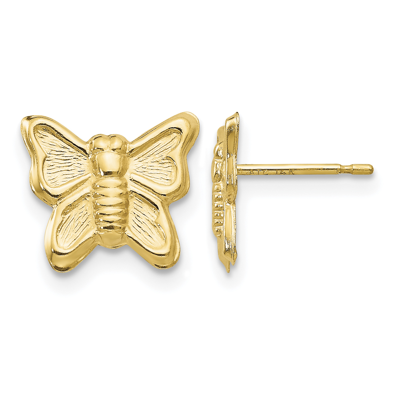 14k Madi K Butterfly Post Earrings (SE2033)