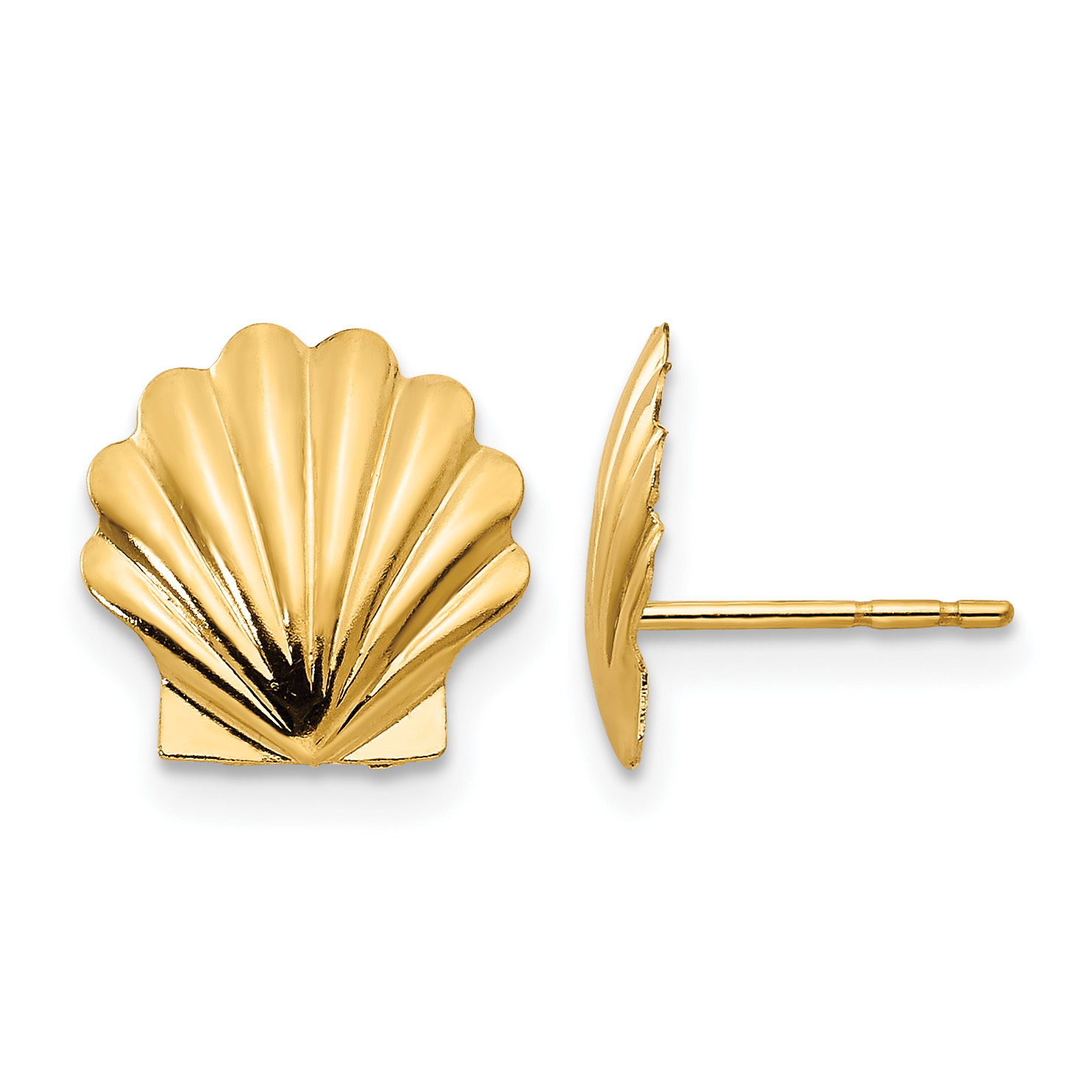 14k Madi K Shell Post Earrings (SE2199)