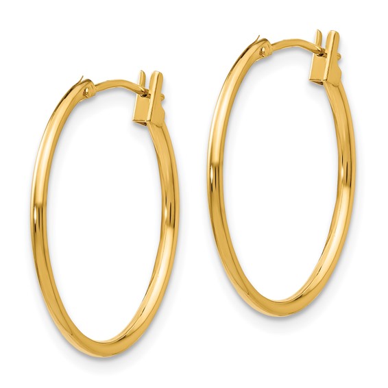 Gold Hoop Earrings