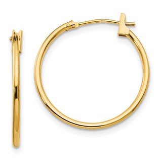 Gold Hoop Earrings