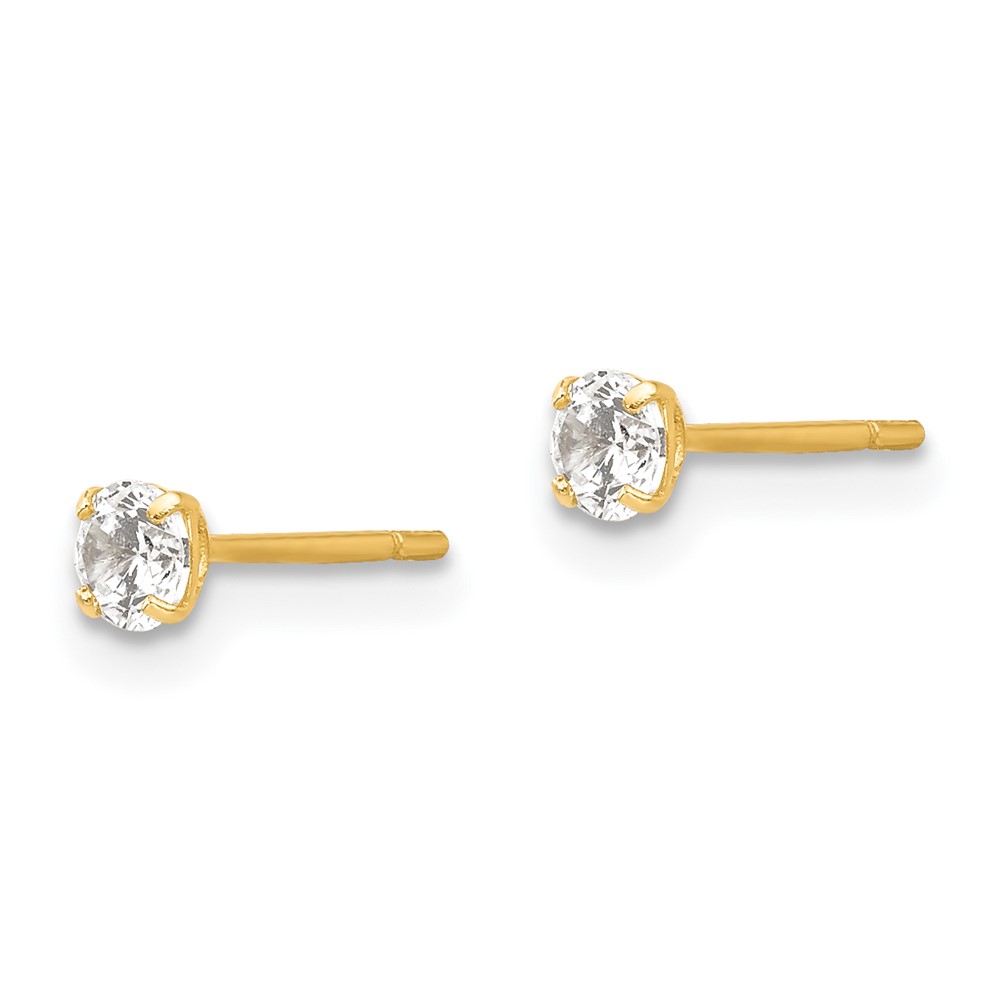 14k Madi K CZ Stud Post Earrings (SE2272)