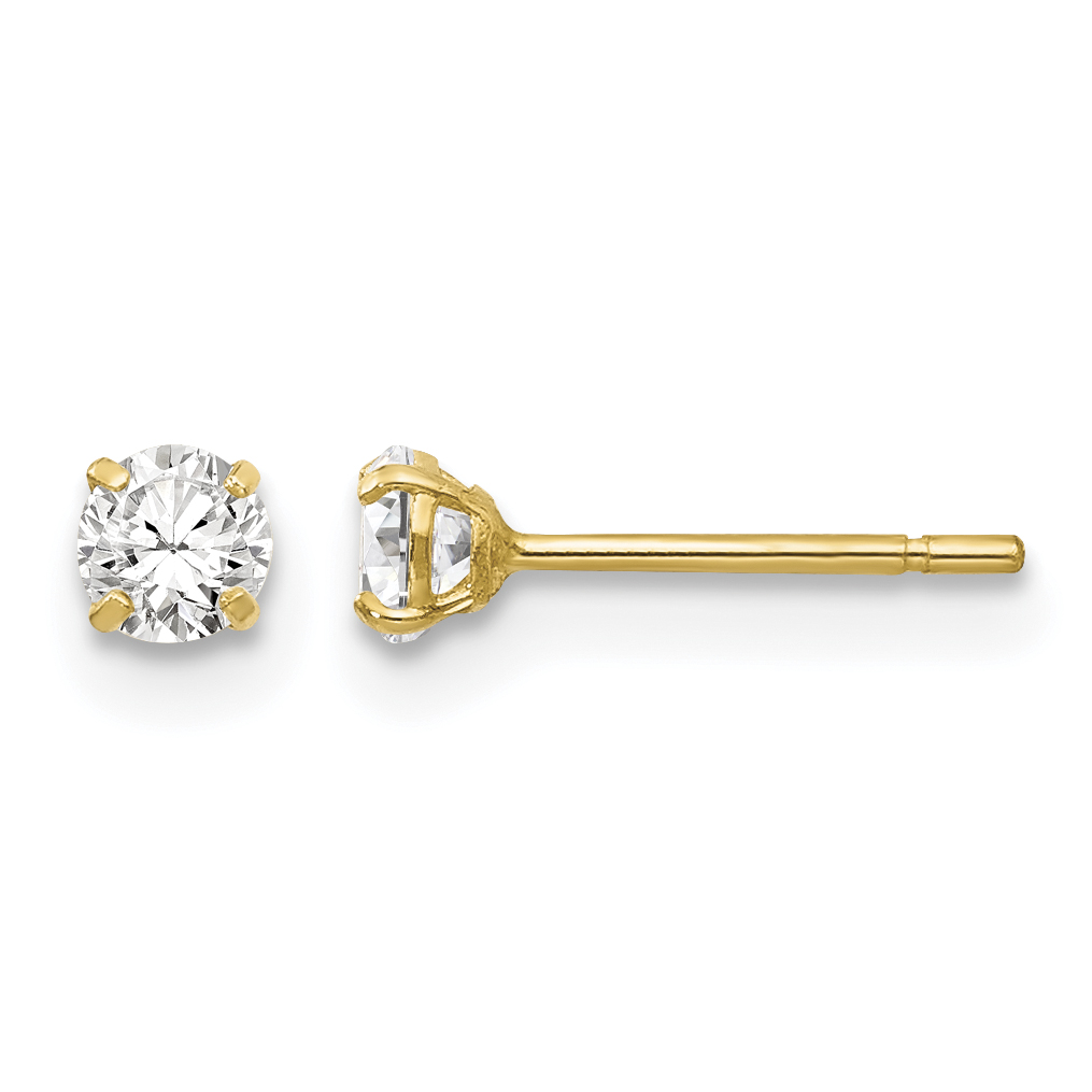 14k Madi K CZ Stud Post Earrings (SE2272)