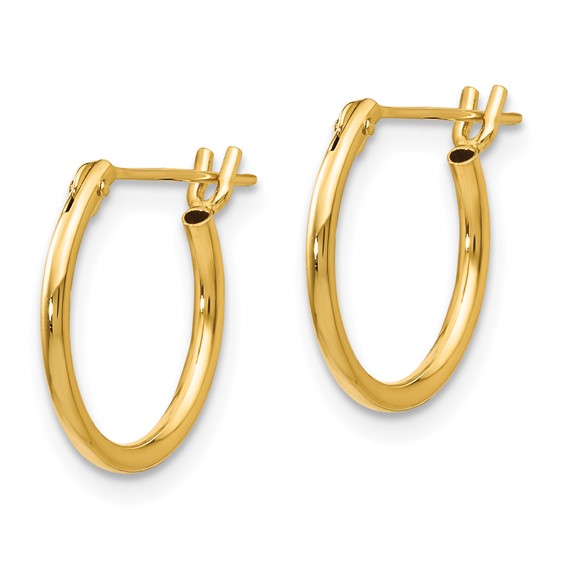 Gold Hoop Earrings