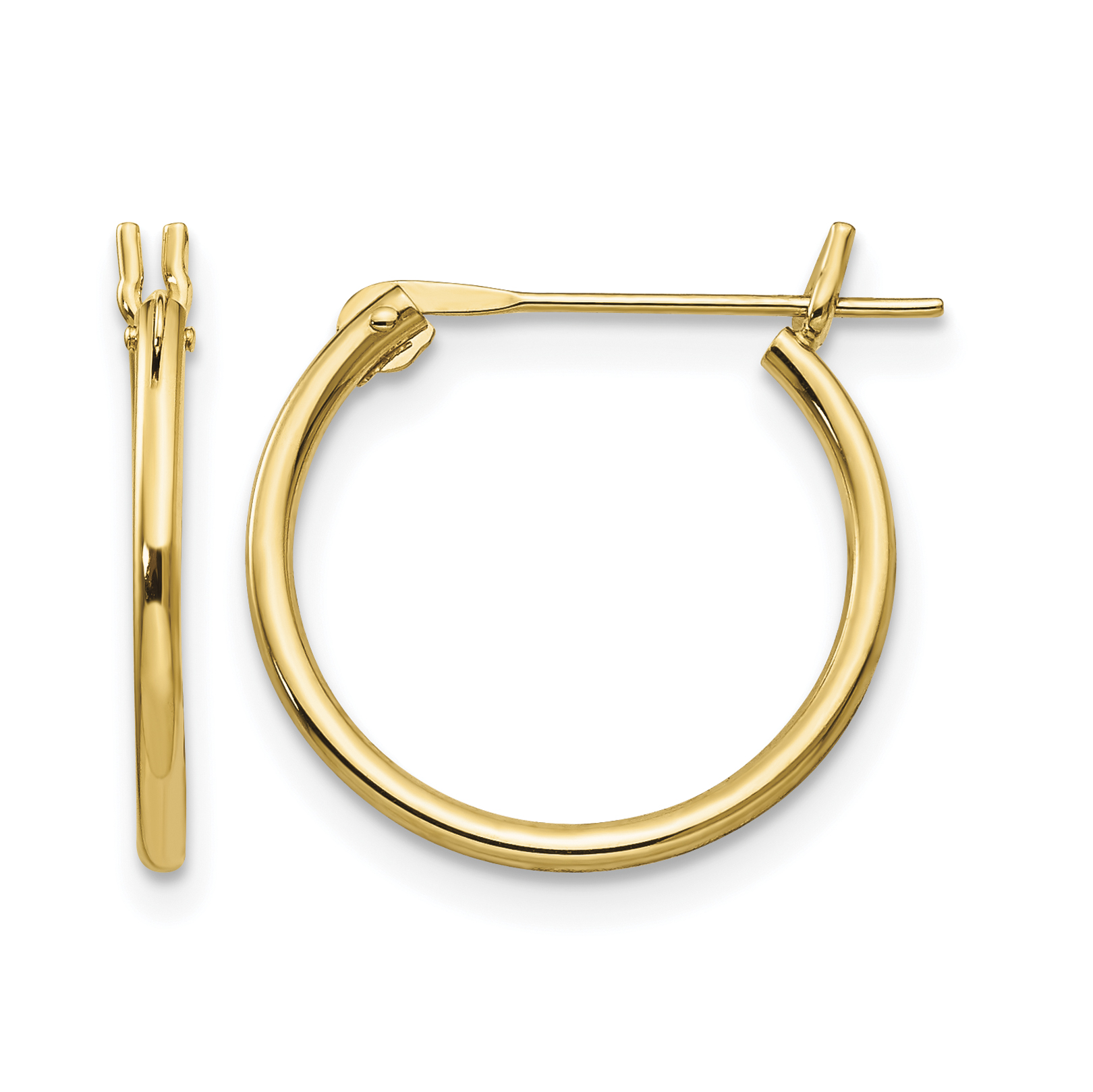 14k Madi K 1.25mm Hoop Earrings (SE234)
