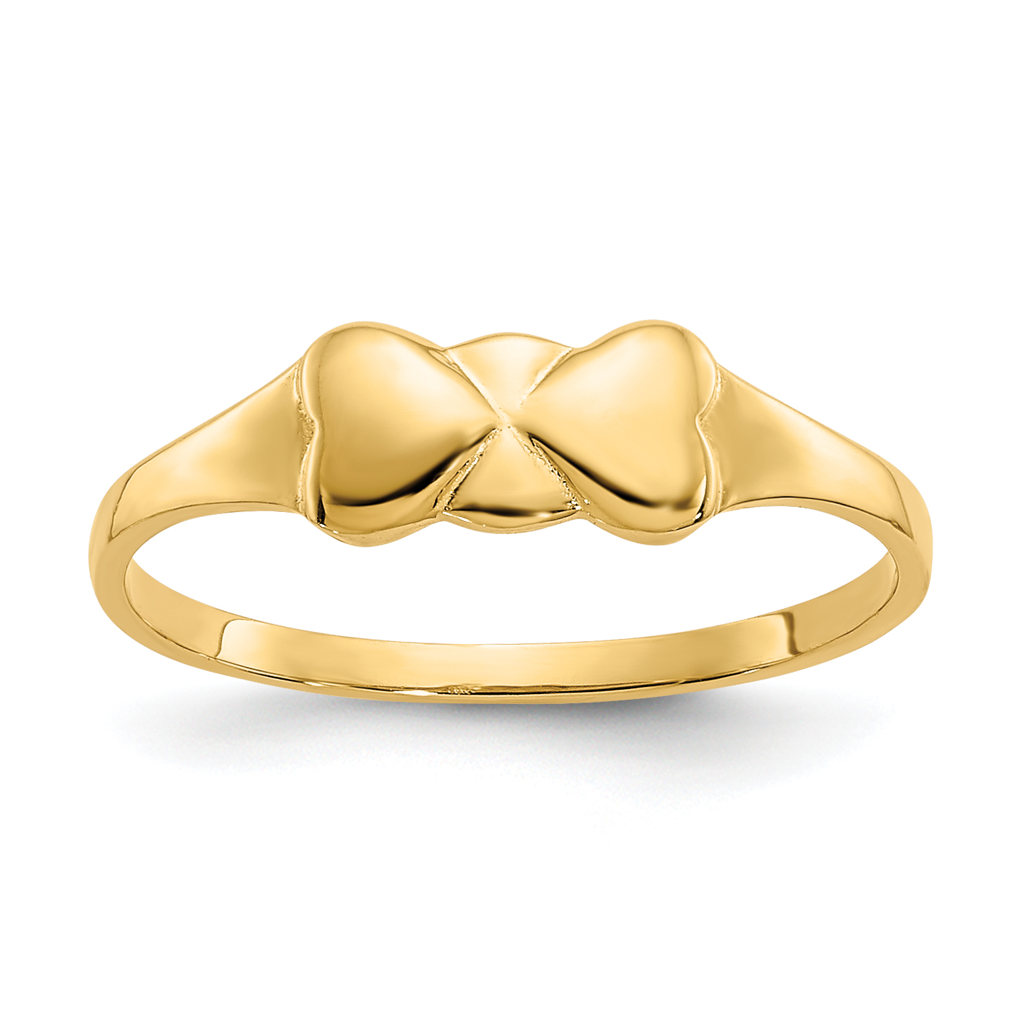 14k Madi K Heart Baby Ring (SE2386)