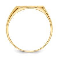 14K Yellow Gold Madi K Baby Script Ring - Size 2 view 2