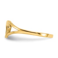 14K Madi K Heart Size 2 Ring view 3