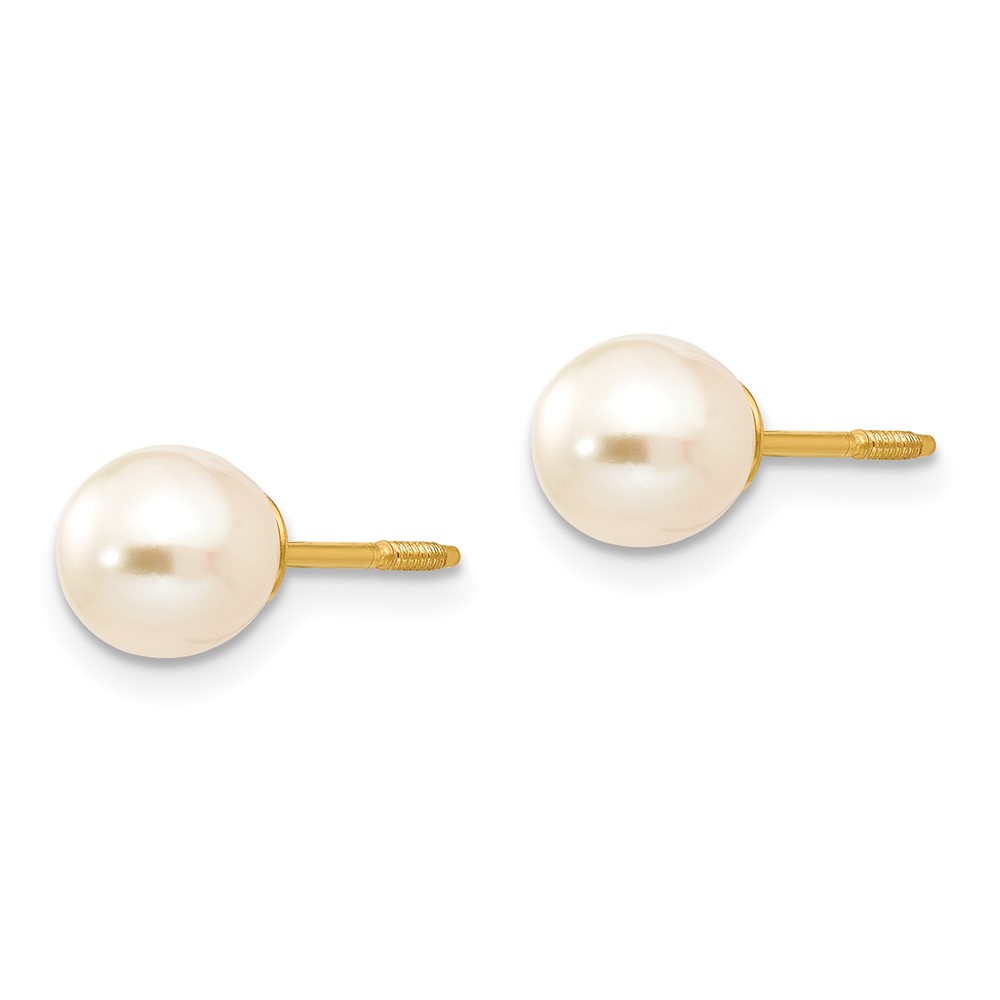 14k Madi K Reversible FW Cultured Pearl & Bead Earrings (SE263)